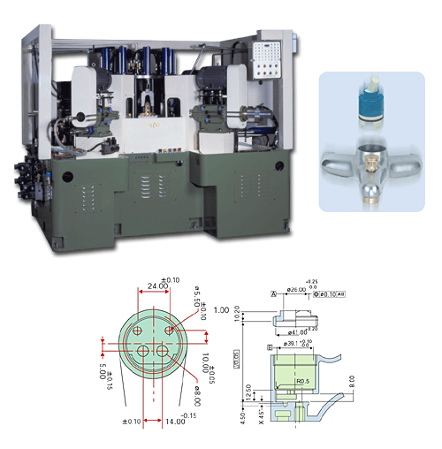 8-Spindle Rotary Table Type Processing Machine