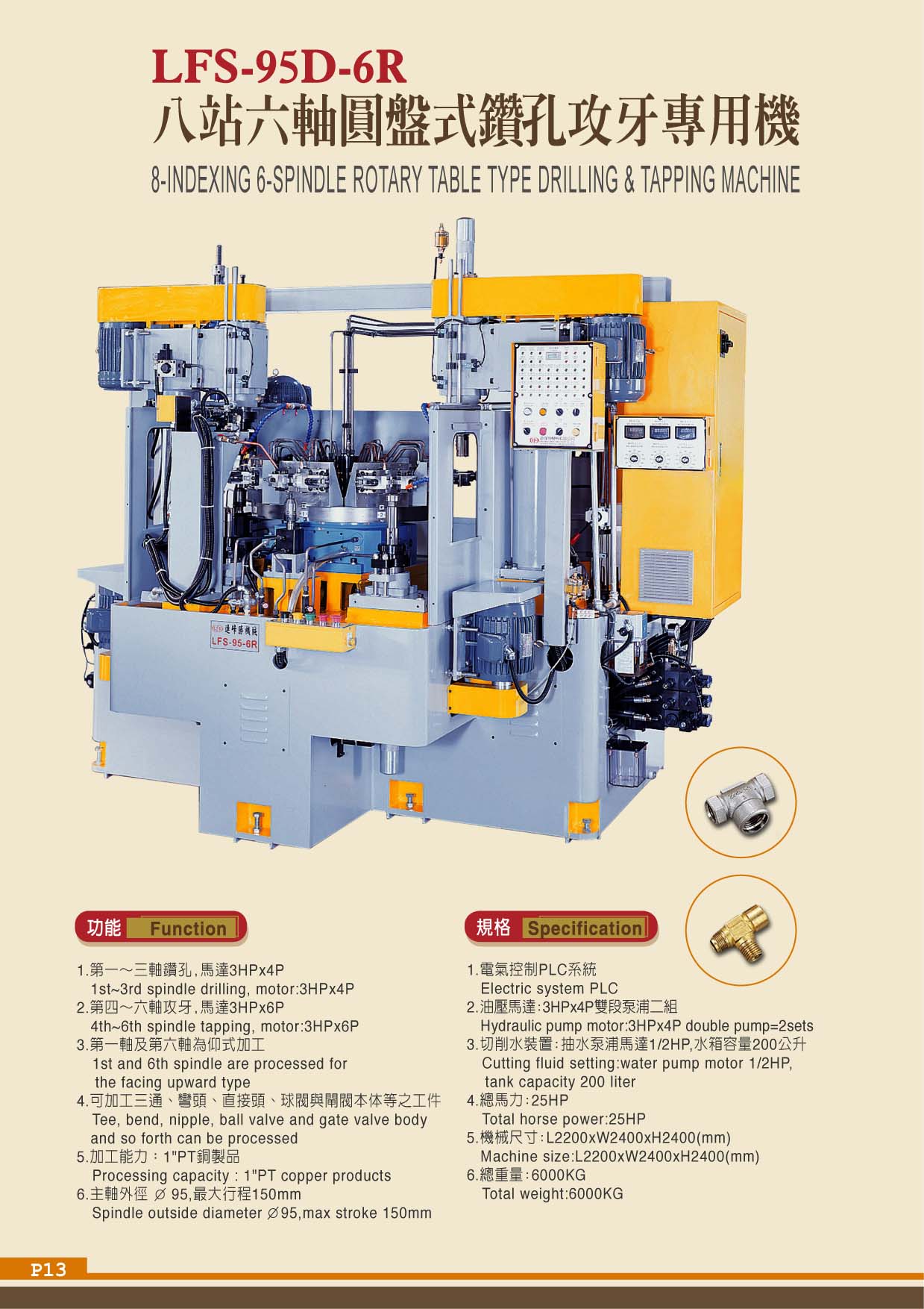 六軸轉盤式加工專用機