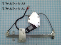 Automotive power window regulators