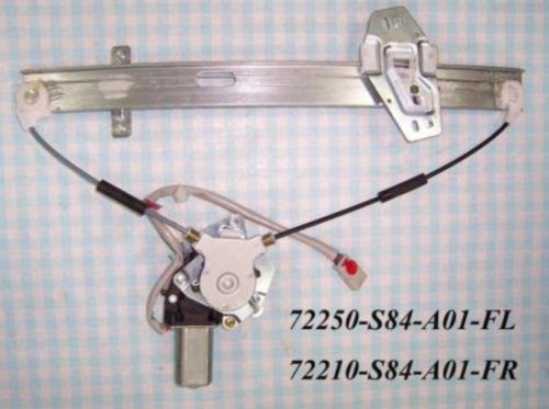 Automotive power window regulators