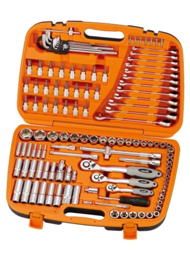 1/2” & 3/8” & 1/4” DR 125件套筒扳手组 1/2” & 3/8” & 1/4” DR 125件套筒扳手组