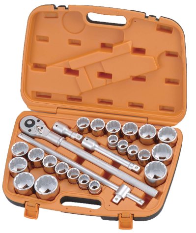 3/4” DR 26件套筒扳手组 3/4” DR 26件套筒扳手组