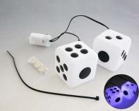 Dice-shaped decorative light