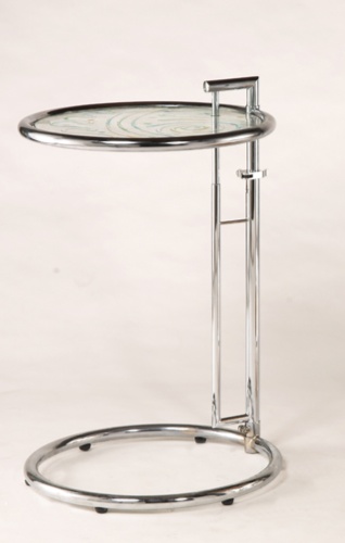 Round table with quick adjuster