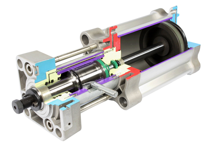 Pneumatic & Hydraulic Tool-removal Cylinder for Machining Center