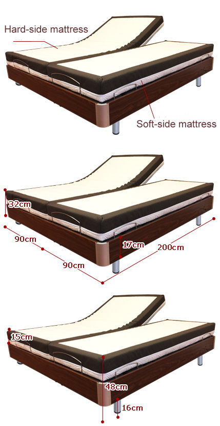 Simplicity style Electric Bed (Double) GM07D Simplicity style Electric Bed (Double) GM07D