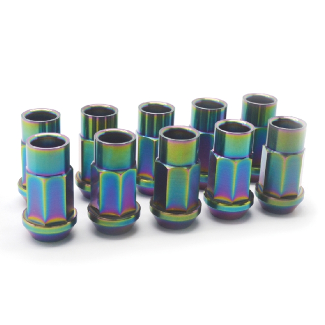 Titanium Heptagon Wheel Lug Nut Titanium Heptagon Wheel Lug Nut