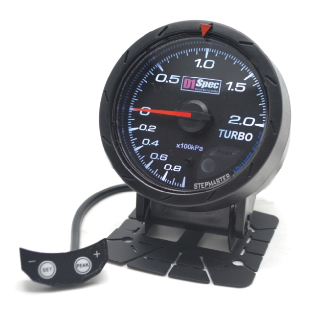 Distinct Racing Gauge 60mm Black Distinct Racing Gauge 60mm Black
