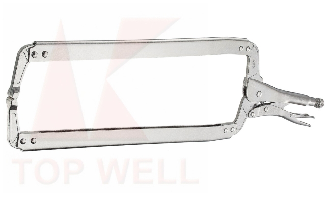 LOCKING C-CLAMP WITH REGULAR TIPS