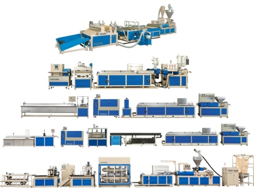PVC / PP / PE / ABS Building, Trunking Profile Extrusion Machine Line