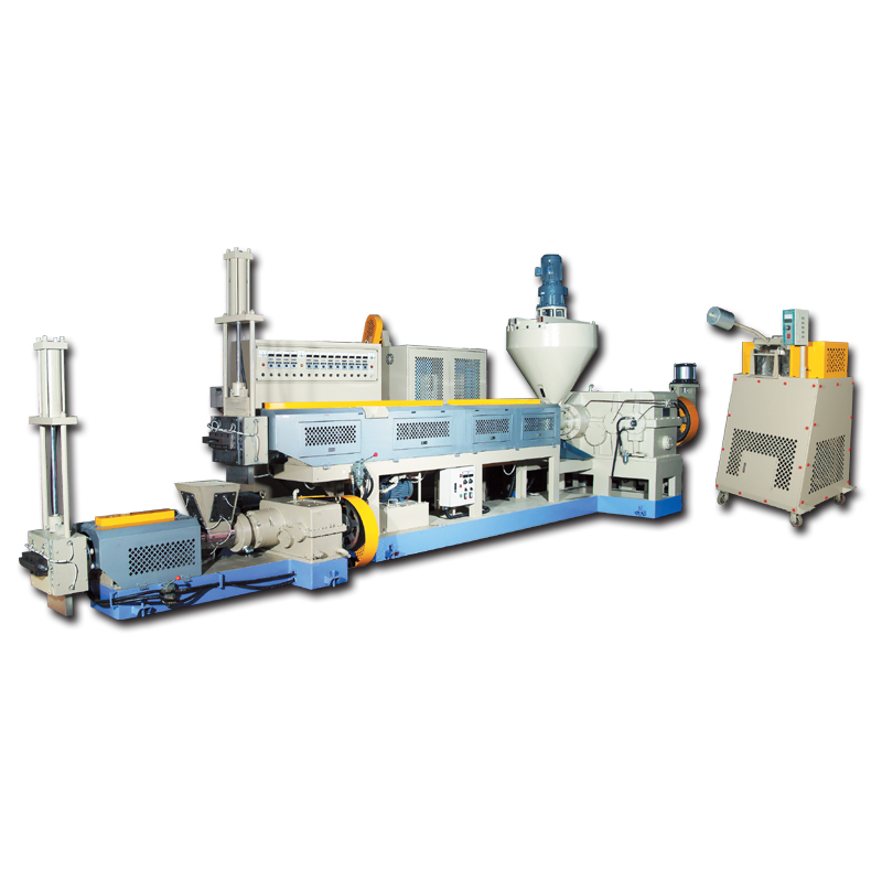 Two-stage waste recycling machinery