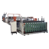 PC Hollow Profile Sheet Extrusion Line PC Hollow Profile Sheet Extrusion Line