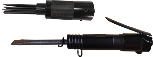 Straight Air Hammer/ Needle Scaler set YF-001FTN