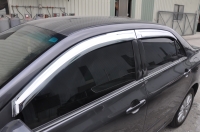 Chrome Window Visor, Vent Visor,Rain guard