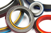 Rubber PTFE bonded seals