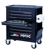 SONIC 8Ds 277pc tools S10 trolley (black)