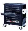 SONIC 8Ds 277pc tools S10 trolley (black)