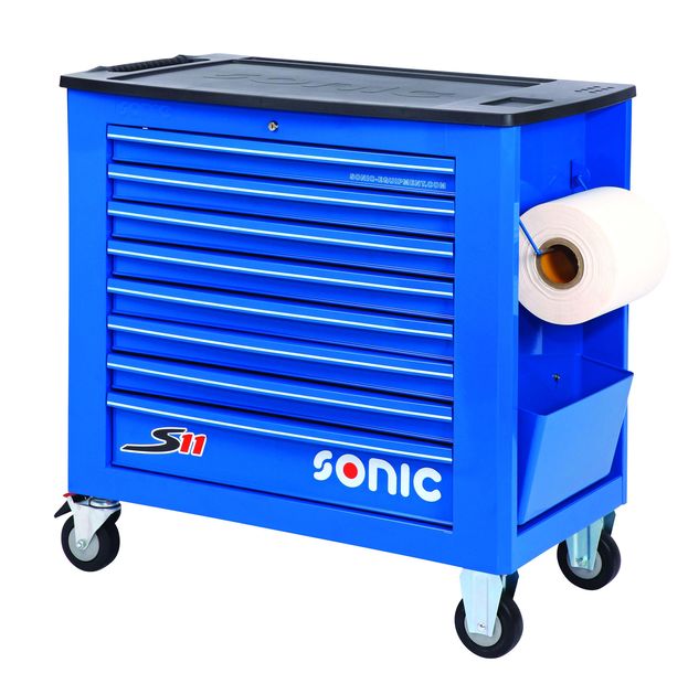 SONIC 8Ds 485pc S11 trolley (blue) SONIC 8Ds 485pc S11 trolley (blue)
