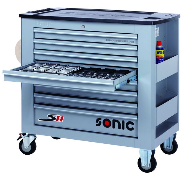SONIC 575pc S11工具车组-灰