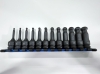 12Pcs 1/2DR 气动球型起子套筒组