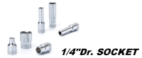 HAND TOOL - 1/4DR. 6PT HAND SOCKET
SOCKET