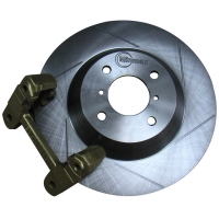 Enlarged Grooved Brake Discs