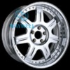 3 PIECE Al-Mg ALLOY WHEEL