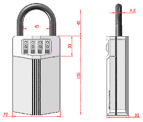 Keyless Storage Box