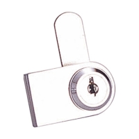 Glass door lock