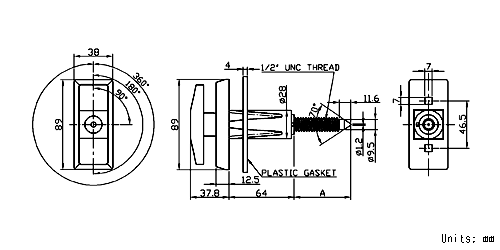 Pop-out handle