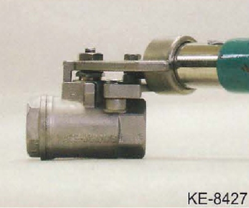 2-PC SPRING RETURN BALL VALVE, SCREWED ENDS