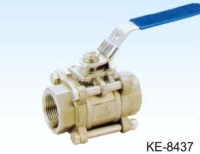 3-PC TYPE BALL VALVE WITH ISO TOP FLANGE 3-PC TYPE BALL VALVE WITH ISO TOP FLANGE