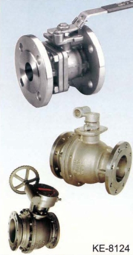2-PC TYPE BALL VALVE, FLANGGED ENDS 2-PC TYPE BALL VALVE, FLANGGED ENDS