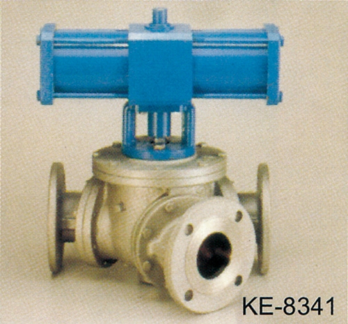 BALL TYPE DIVERTER VALVE, FLANGED ENDS