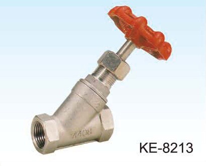 Y-TYPE GLOBE VALVES, SCREWED ENDS Y-TYPE GLOBE VALVES, SCREWED ENDS