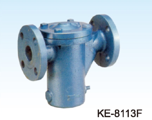 SINGLE BUCKET TYPE STRAINER, FLANGED ENDS