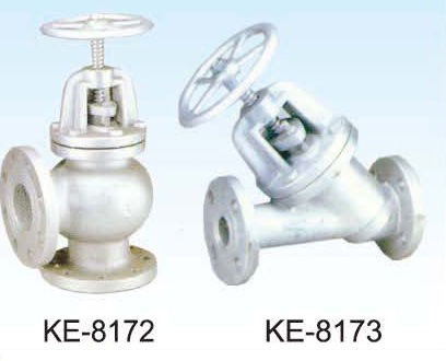 ANGLE GLOBE VALVE, FLANGED ENDS ANGLE GLOBE VALVE, FLANGED ENDS