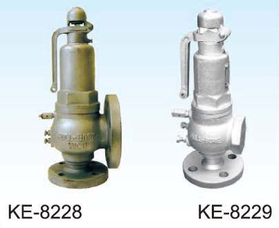 SAFETY VALVE, FLANGED AND SCREWED ENDS