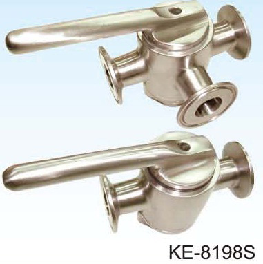 2-WAY, 3-WAY PLUG VALVE(FOOD & SANIARY GRADE) CLAMP ENDS, BUTT-WELD ENDS & NAKE EBDS