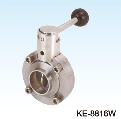 BUTTERFLY VALVE (FOOD & SANITARY GRADE)
WELD ENDS BUTTERFLY VALVE (FOOD & SANITARY GRADE)
WELD ENDS