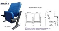 WD-103 视听椅  连坐学生椅  
