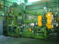 Triplex Extruder For Tire Tread & Side-Wall Extrusion 