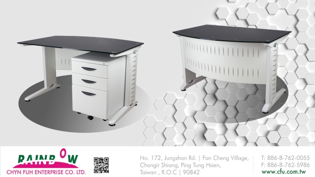 CK glass desk CK glass desk