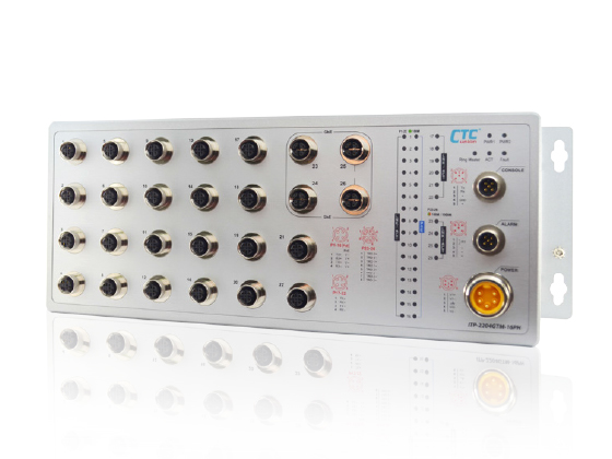 Industrial EN50155 Ethernet Switch - ITP-2204GTM-16PH & ITP-1204GTM-12PH Industrial EN50155 Ethernet Switch - ITP-2204GTM-16PH & ITP-1204GTM-12PH
