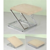 Metallic Adjustable Footstools 