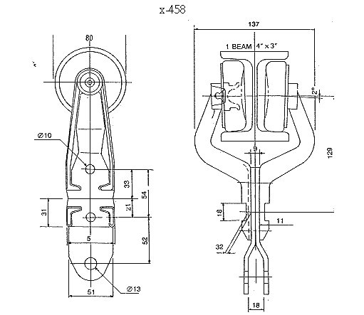 Light Trolley Conveyor Chains