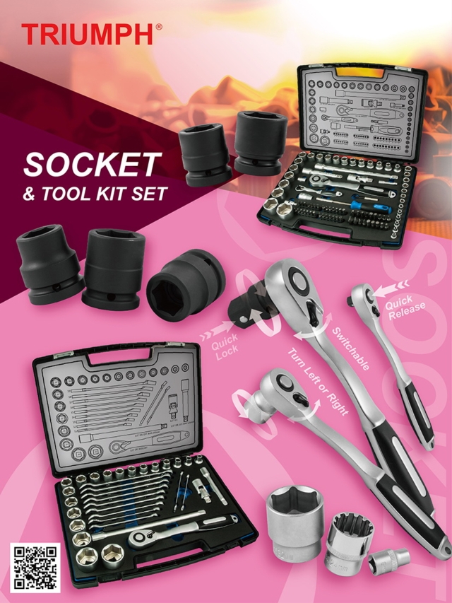 Socket & Tool Kit Set