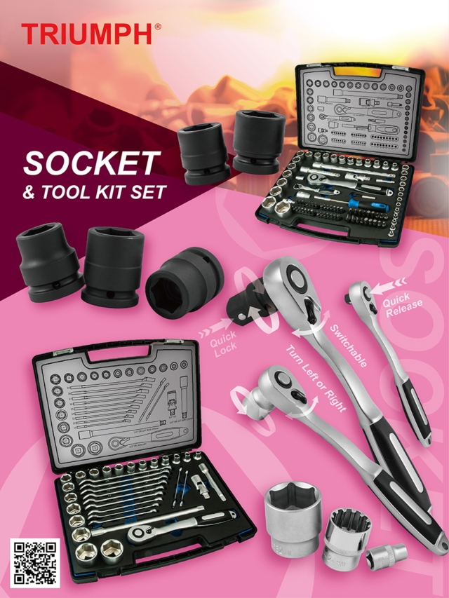 Socket & Tool Kit Set Socket & Tool Kit Set