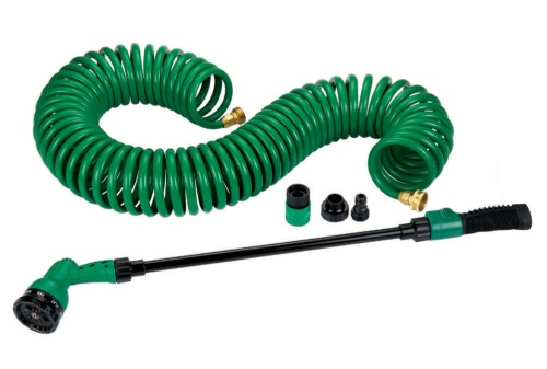 EVA Coiled Hose W/Brass Connector