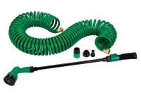 EVA Coiled Hose W/Brass Connector